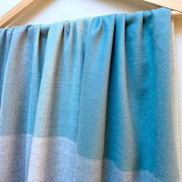 Love and Lore Colourblock Scarf - Green/Grey - Picture 3 of 8